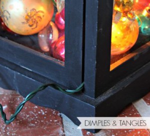 Holiday decorative lantern