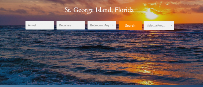 Fickling Vacation Rentals Website Preview
