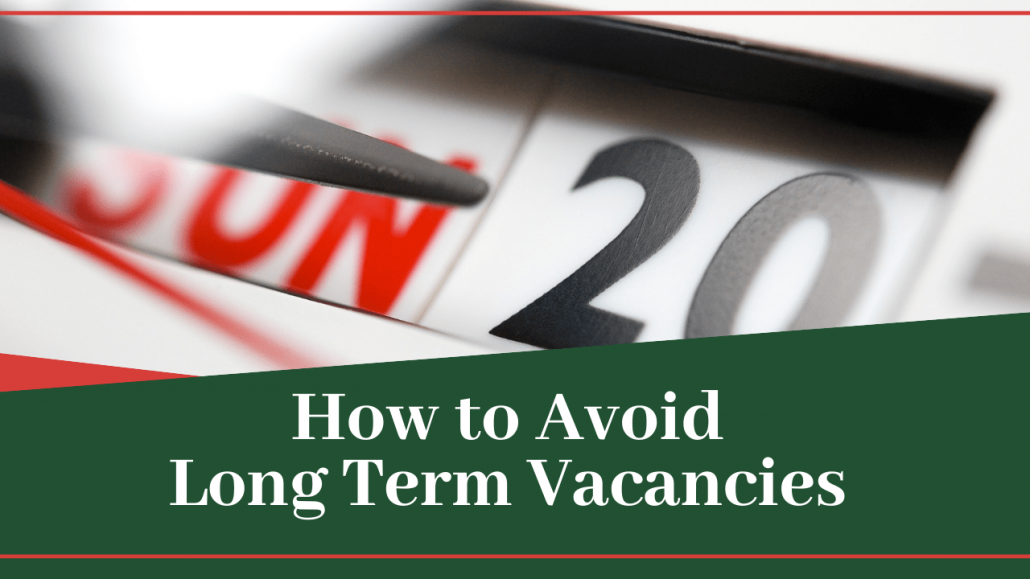 How to Avoid Long Term Vacancies - Warner Robins Property Management - Article Banner