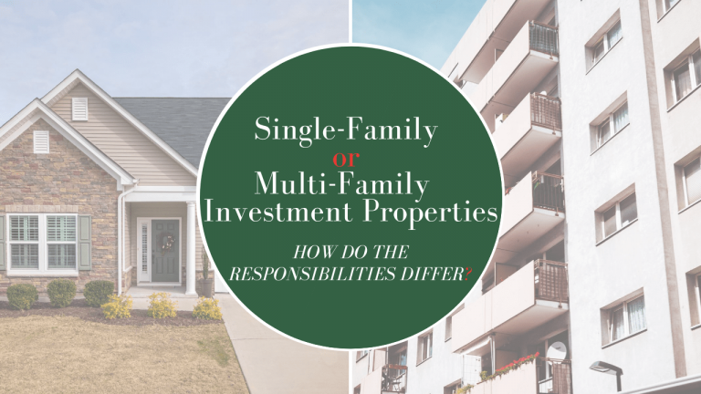 Single-Family or Multi-Family Macon Investment Properties - How do the Responsibilities Differ? - Article Banner